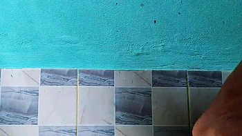 EvaSexy Horny Asian Teen Shaves Her Hairy Pussy Close-Up