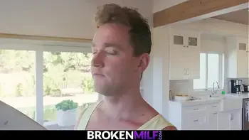 Horny Step-Mom Dana DeArmond Seducing Her Innocent Surfer Step-Son