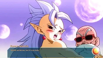 Master Roshi Fucks West Supreme Kai Hard in Kame Paradise 3 - Hot 3D Hentai Sex