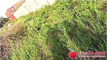 Skinny Czech Teen 18+ Fucked In Dirt (public)