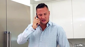 Jade Kush Thanksgiving Feast: Stepbro Devours Her Big Tits and Tight Asian Pussy