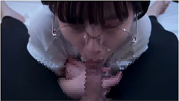 変態彼女出していいよ...精子欲しさにお願いして口いっはいにして飲みこんてこっくん Cum In Mouth Gokkun