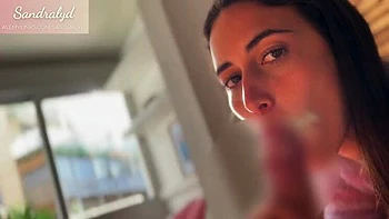 Amateur Spanish Teen Sandralydx Stunning Blowjob Cum in Mouth POV