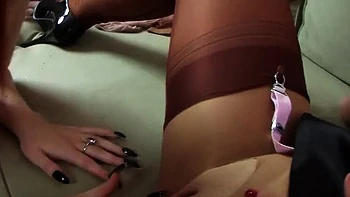 Amateur Lesbian Friends In Lingerie - Wanilianna Redhead Eating Pussy English