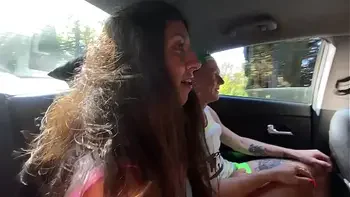 Part 1: We picked up the girl on the way to the sea, and played a little naughty along the way.... Oliver Strelly Katty West Valter Karotti Vincent Vega Official Falcon Al - 1.7