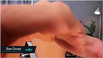 Sue Cocas On Sexy Cougar Plays With Her Pussy And Ass Doggystyle