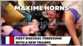 4k - First Bisexual Bareback Threesome With A Trainee