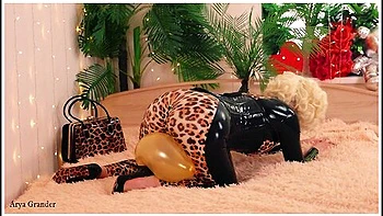 Air Balloon Looner Fetish Play, You Are Inflatable Balloon! Femdom Latex Rubber Pov With Arya Grander