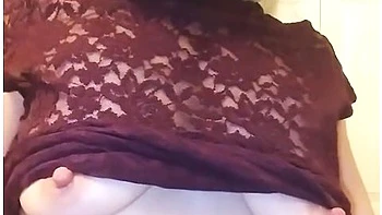 Blonde Girl On Camera