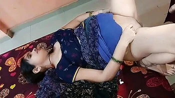 Janvibhabhii Cute Stepsister Hard Fucking in Bedroom Alone - Creampie and Cumshot