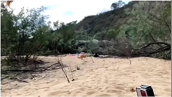 Real And Risky Outdoor Nude Sex Adventure