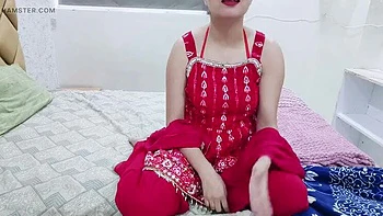 Indian father-in-law brutally fucks daughter-in-law hard in Hindi - Saarabhabhi6 rough family sex