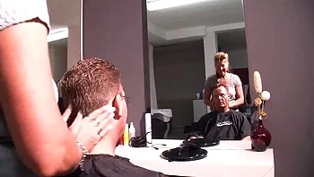 Horny German Hairdresser Petra Wegat Fucks Customer Hard After Titty Fuck and Blowjob