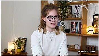 Cute Luna T Pleasures Her Pink Pussy