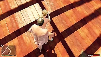 Have Sex With Trevor In Her Neighbors Backyard