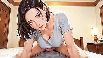 Stepsister Stepbrother Alone In Home Have Morning Fun With Car Toon