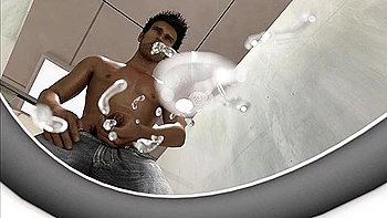 Car Toon In Zack Masturbates In College Public Bathroom Stall