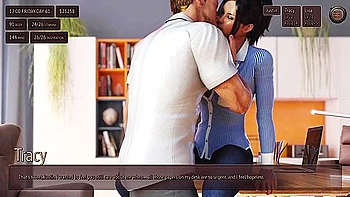 Fucking My Slut Wife In Her Office - 3d Hentai Animated Porn - Living With Temptation - Double Creampie, Hentai 3d And Anime Hentai