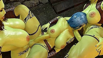 Missionary With Shemale Futa Orc In A With Car Toon