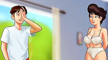 Dabby And Anone Make Hot Seens In Her Room With Car Toon