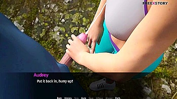 37 - Dusk Light Manor - Audrey And John Watching Other Couple Doing Sex And Audrey Gives Handjob