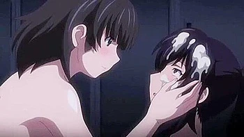 He restrains the woman with tentacles and thrusts them into her upper and lower mouth to control her.