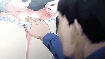 The old man who hung it is fucked by the teacher and given a blowjob at school and creampied