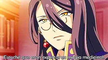 A monster pig's big cock is put in her mouth and she cums in her mouth, rubbed by her big tits and bukkake