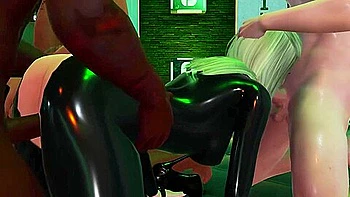 Wbp179 - Latex Bitches 4 - Matrix Gangbang