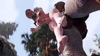 Slut Elf Was Fucked By A Giant