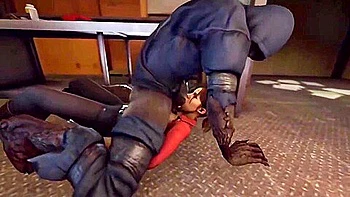 Zoey Gets Pinned By Hunter (sound Edit)