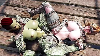 Orc And Nord Girls Warriors Lesbians And Their Hot Sex 2.5