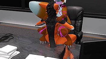 Fox And Fox At Work :3