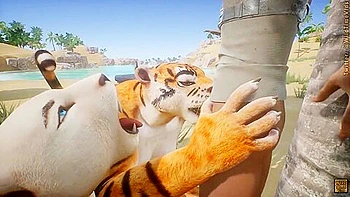 Wild Life - Max Kira And Karra Fucking At The Beach