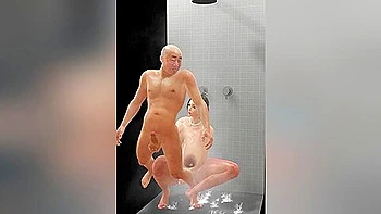 The Thicc Woman Helped The Old Man Bathe