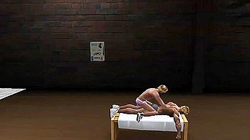 Randy And Shag At The Gym ( Second Life Gay Sex)