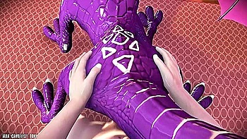 Cynder Gets A Human Creampie