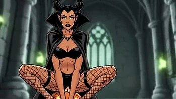 Maleficent Halloween Hentai: Magic Pumpkin MILF Fucks in 3D Cartoon