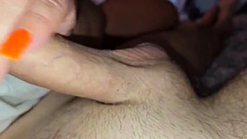 Hot Stepmom Anna Fire Gives Shy Stepson Pussy and Footjob in 4K