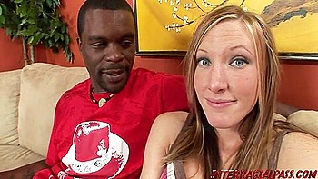 Sexy Teen 18+ Girl Gets First Monster Black Cock