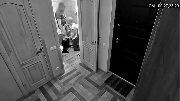 Blowjob in the bathroom