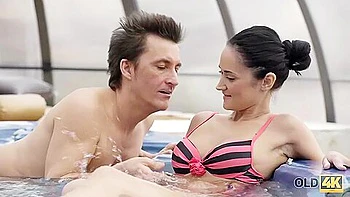 Handsome Stepdad Carefully Licks Pussy Before Shoving Rod Inside