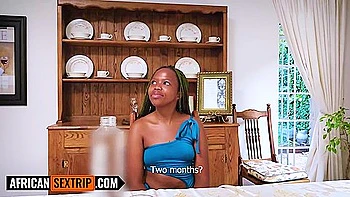 Petite 18yo Ebony Tight Pussy Stretched