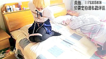 Asian Cosplay Bondage