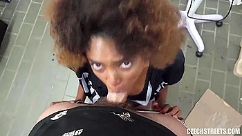 Black Sexy Hairdresser Fucks For Cash
