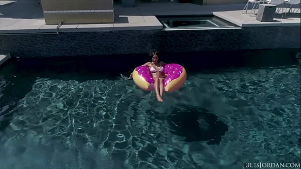 JulesJordan.com - Amia Miley Gets A Luxurious Fuck By A 12' Cock