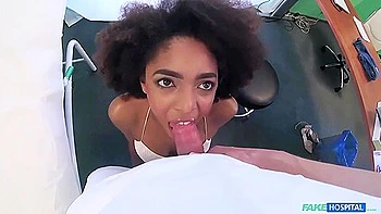 Hot Brazilian Ebony Student 18+ Has A Medical Examination