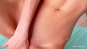 Petite Girl Leona Mia Is Doing All Naked Yoga Exercises