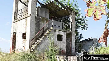 Teen 18+ Has Hot Lesbian Sex With Her Older Girlfriend Outdoors