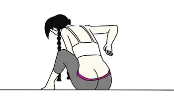 Female Possession - Worm In-Pants Animation 1